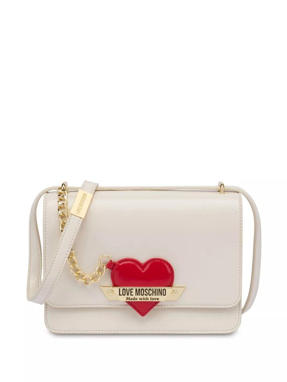 Love Moschino logo-applique cross body bag Women 0113