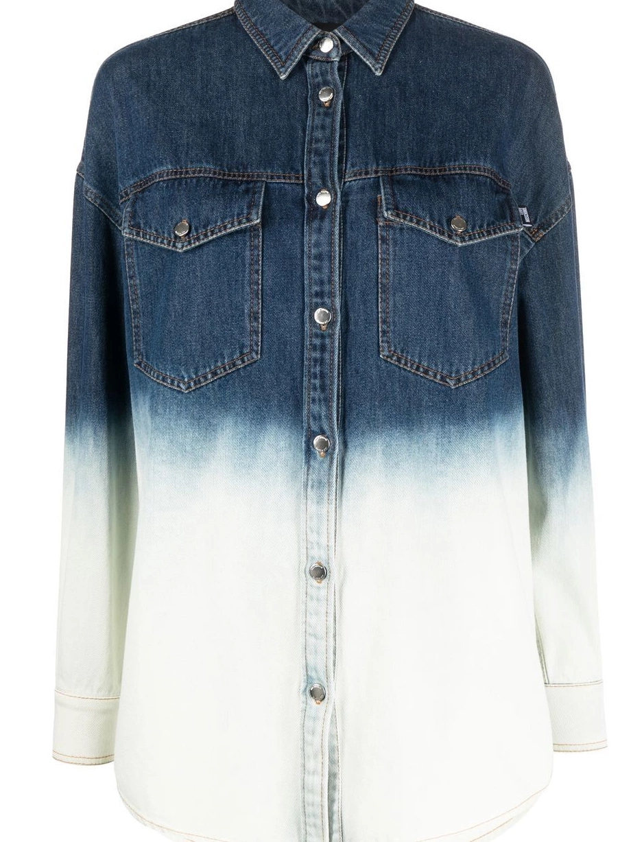 shirt Moschino ombre-effect Women denim Love 0312