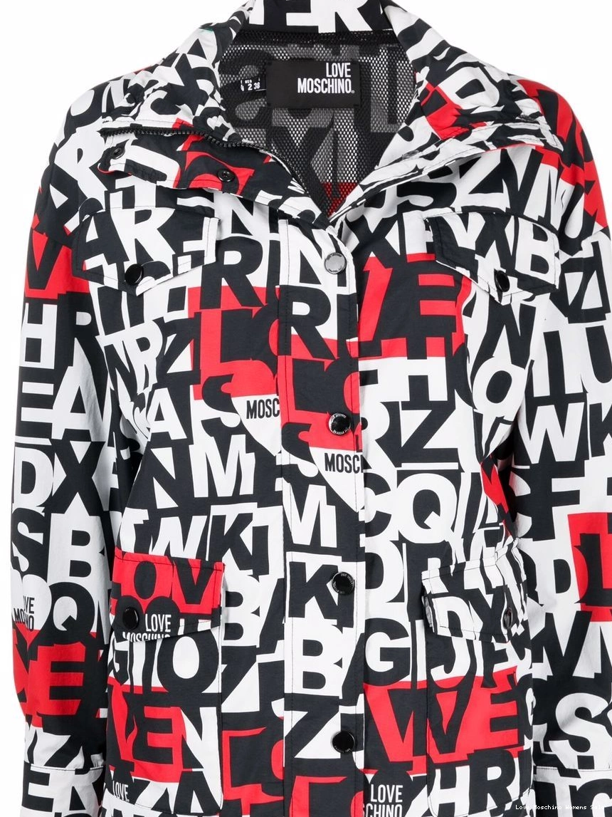 Cheap jacket alphabet-print Love Moschino Women 0317