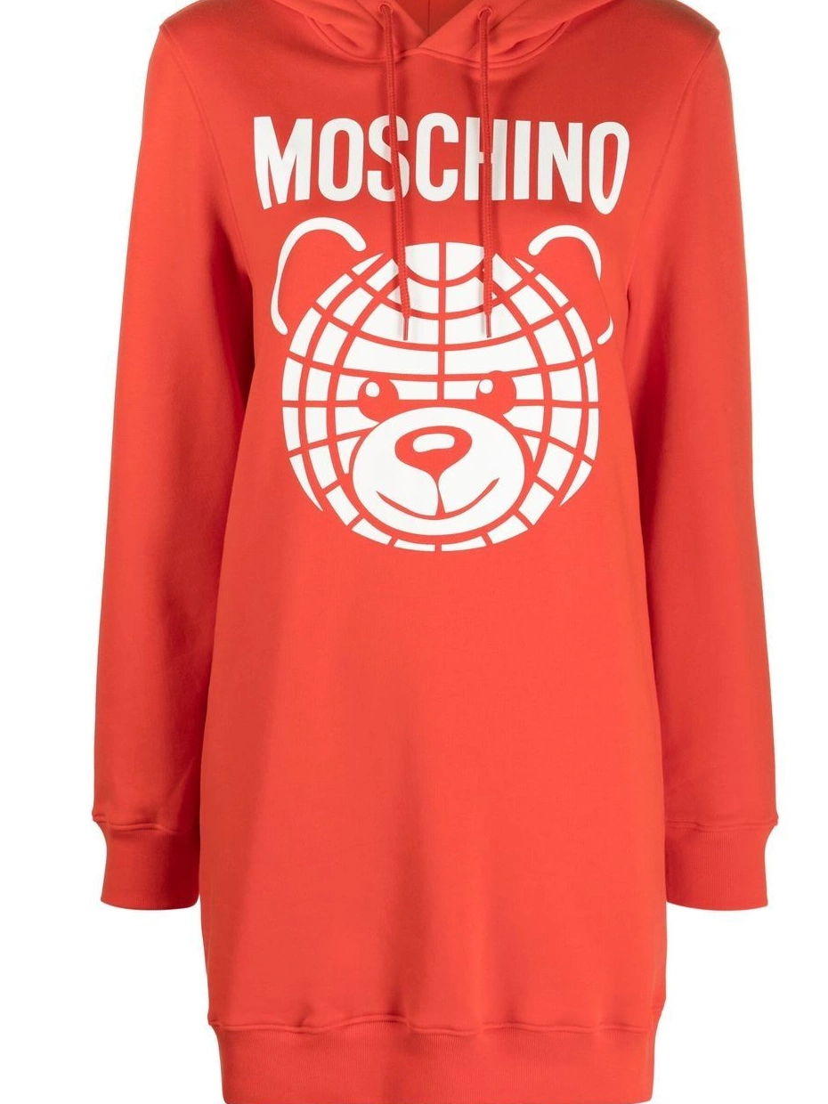 logo-print Moschino Love dress Women sweatshirt 0312