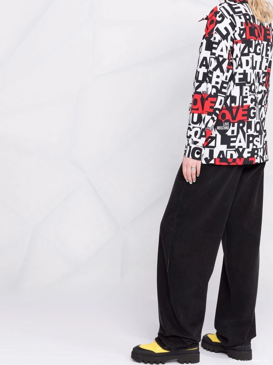 Cheap jacket alphabet-print Love Moschino Women 0317