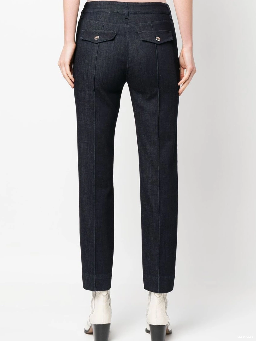 Cheap cropped Women Moschino jeans logo-patch Love 0318