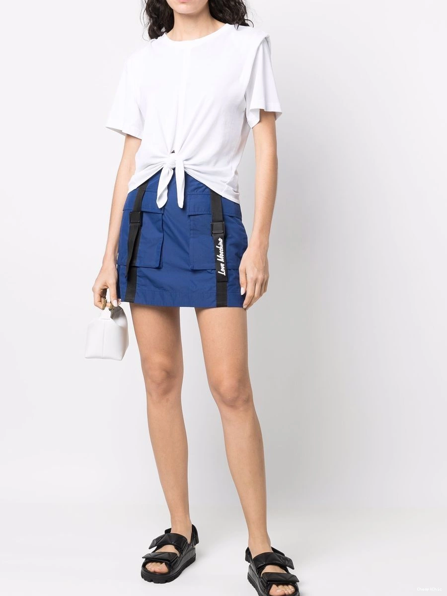 Affordable cargo Moschino Women skirt Love high-waisted 0318