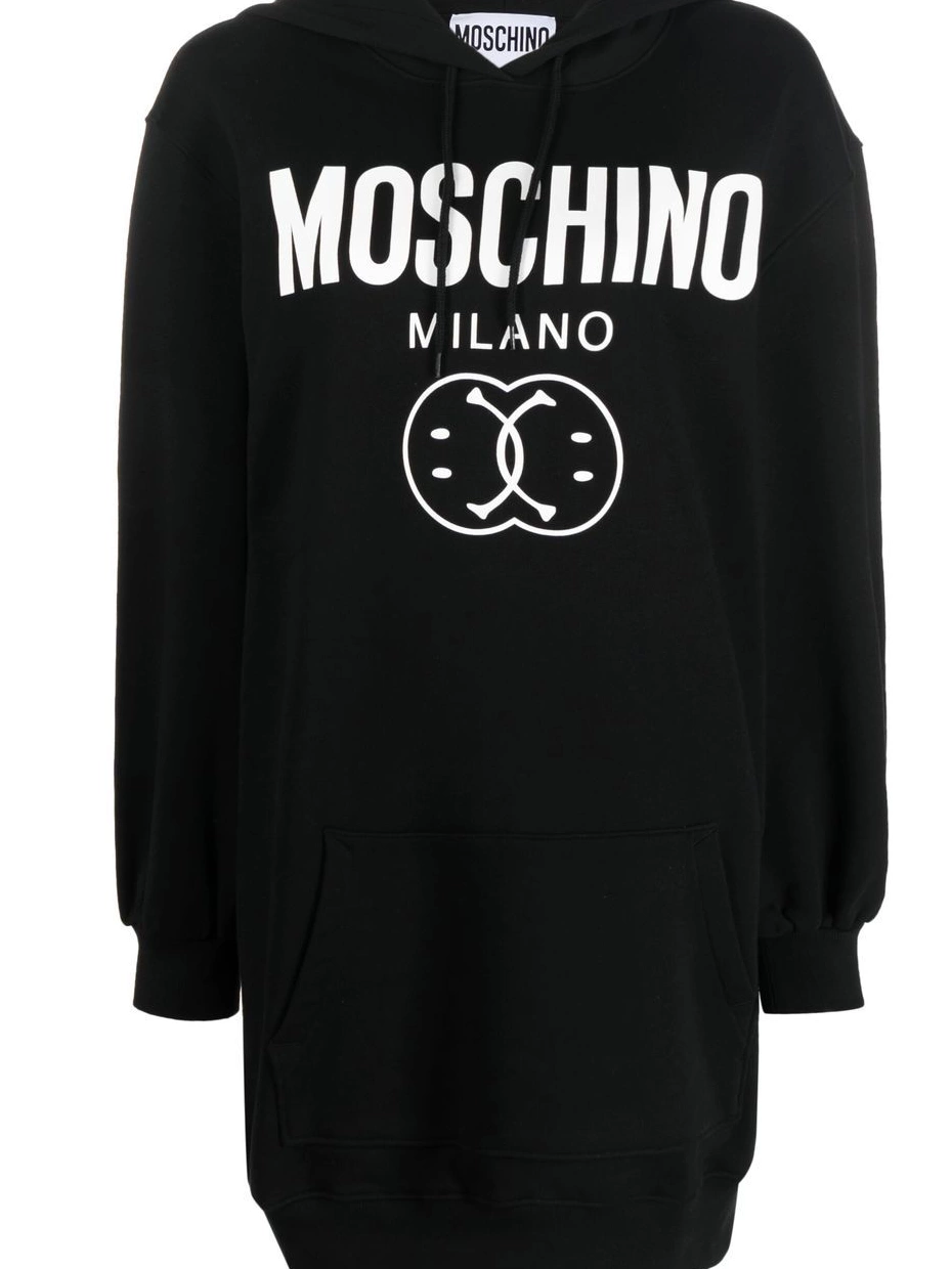 Affordable Moschino dress Women Love logo-print hooded 0303