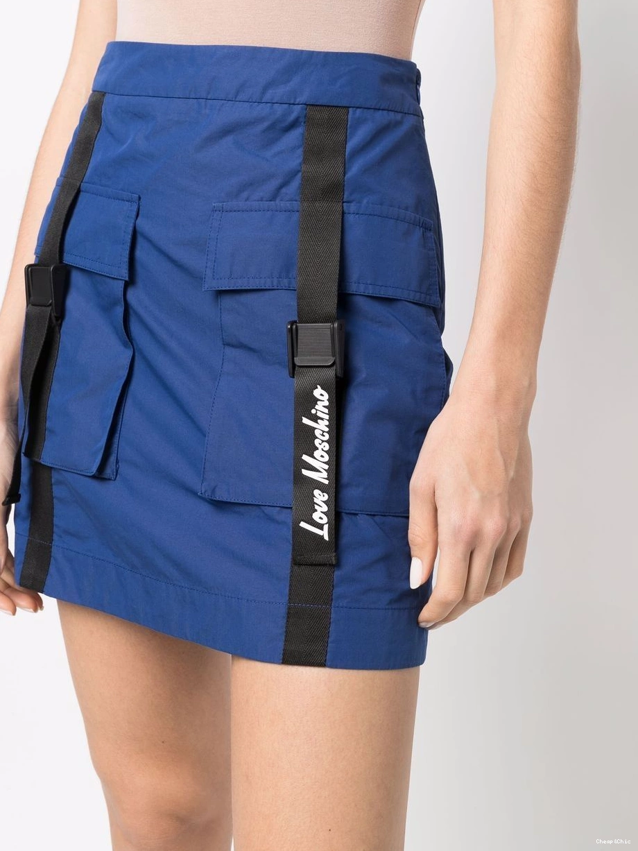 Affordable cargo Moschino Women skirt Love high-waisted 0318