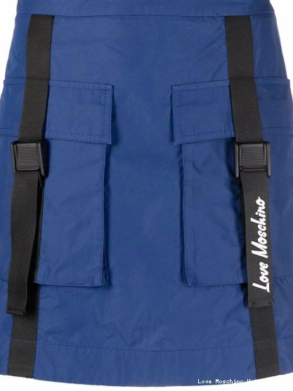 skirt high-waisted Moschino Women cargo Love 0320