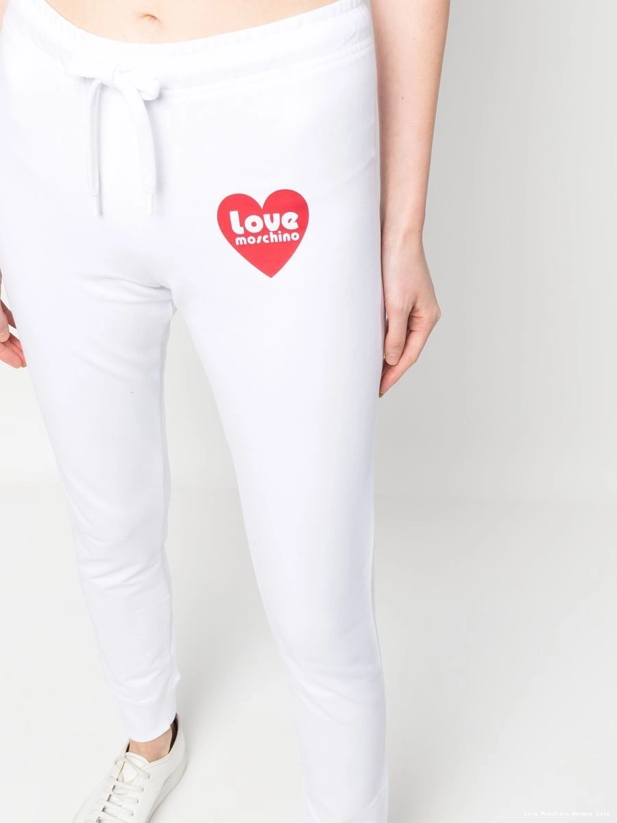 Affordable track logo-print Love Moschino trousers Women 0305