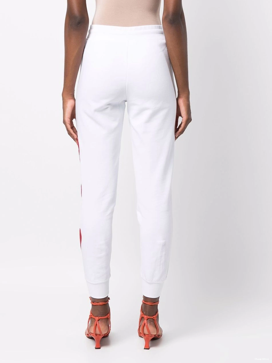 Affordable track Women heart-detail pants Love Moschino 0322