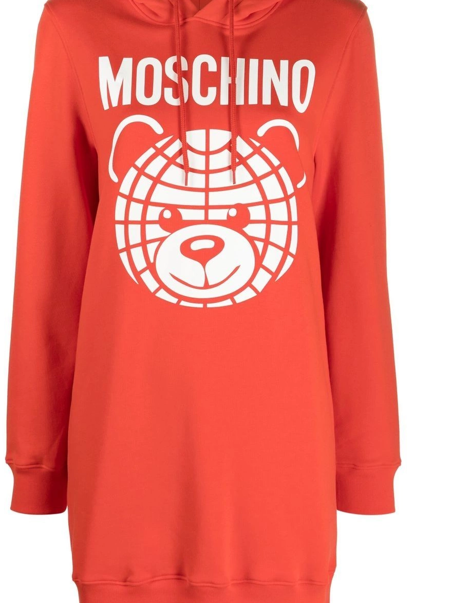 Affordable Love Women Moschino sweatshirt dress logo-print 0309