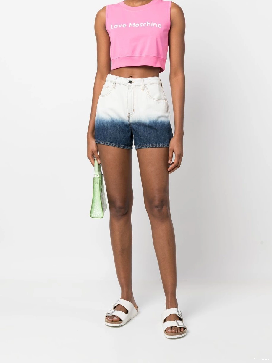 Affordable ombre-effect denim Love Moschino Women shorts 0319