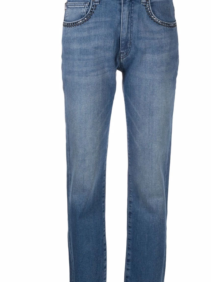 Affordable Love Moschino regular-cut Women jeans 0318