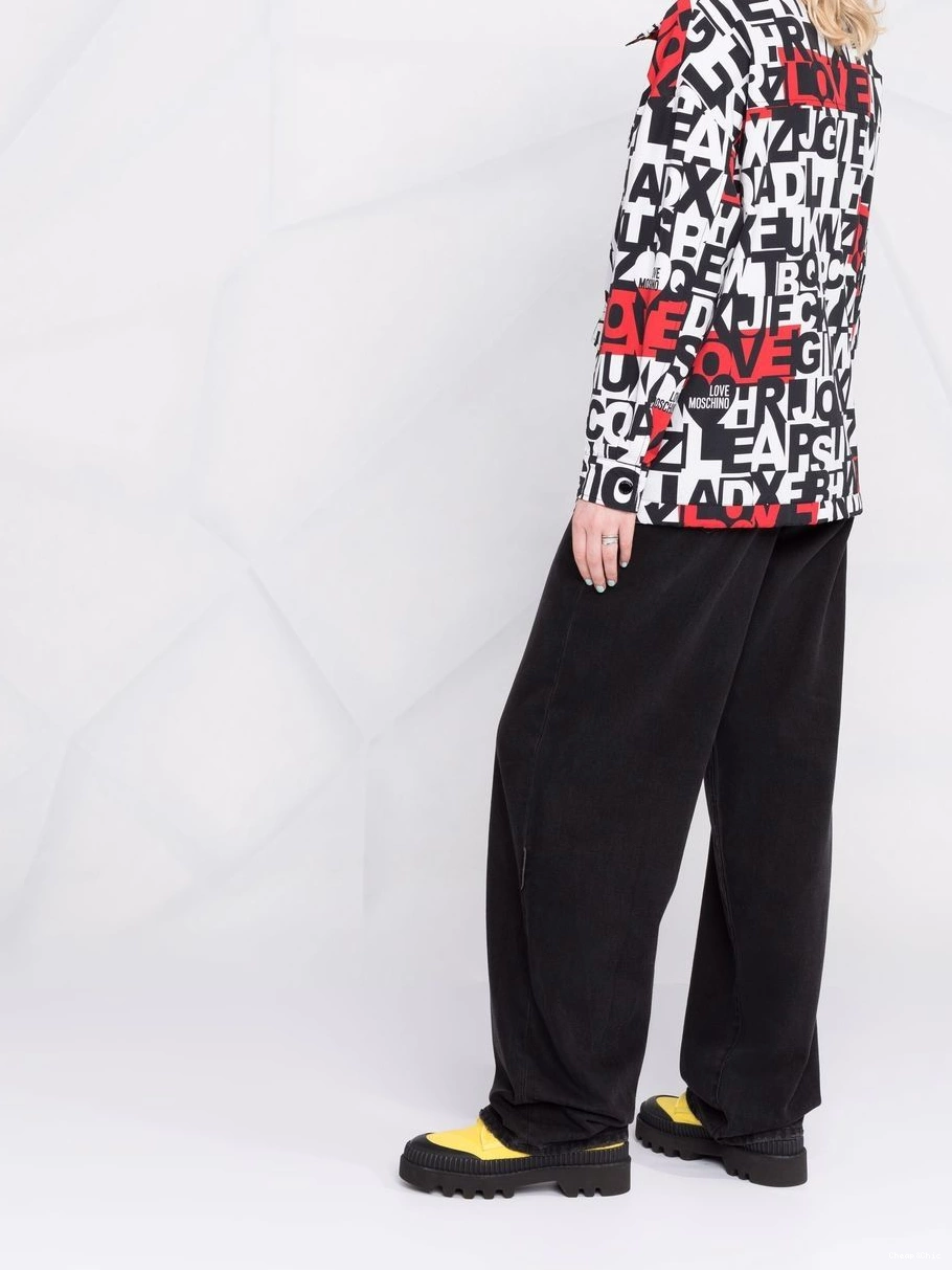 Affordable jacket Love Moschino Women alphabet-print 0316