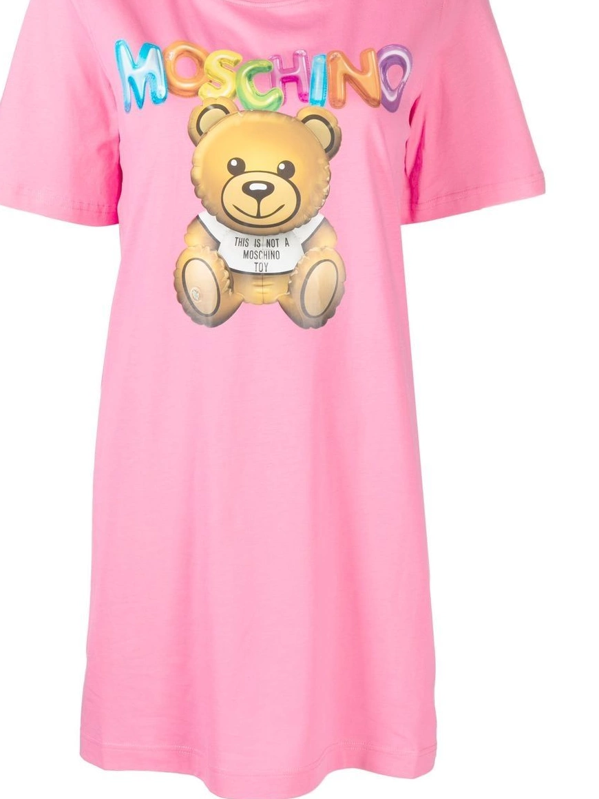 Love Moschino logo-print dress T-shirt Women 0317