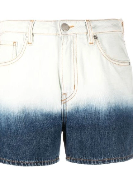 Affordable denim Women Love Moschino shorts ombre-effect 0308