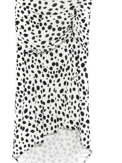 midi Women Moschino Love polka dot-print skirt 0319