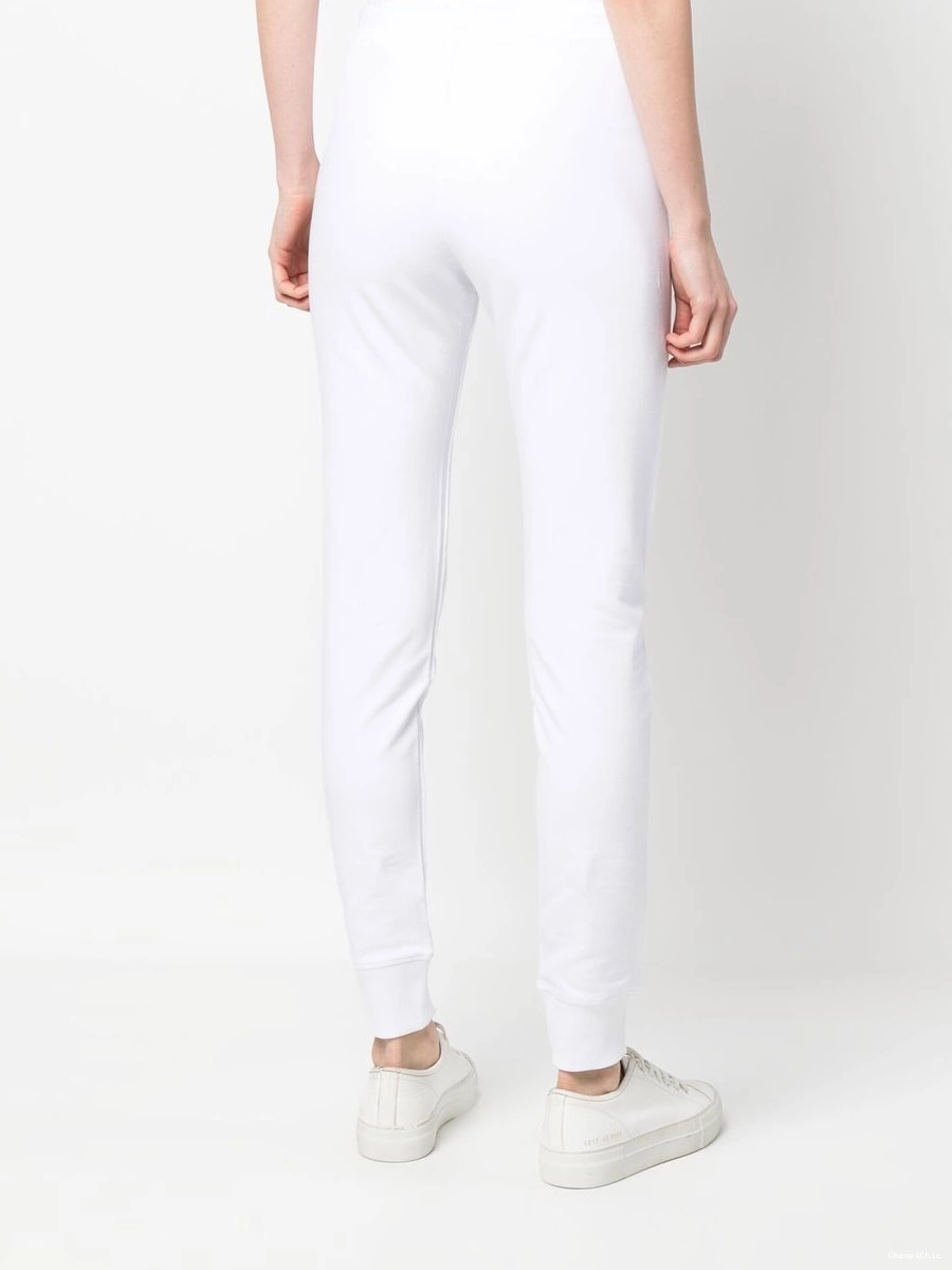 Affordable track Moschino Women Love trousers logo-print 0318