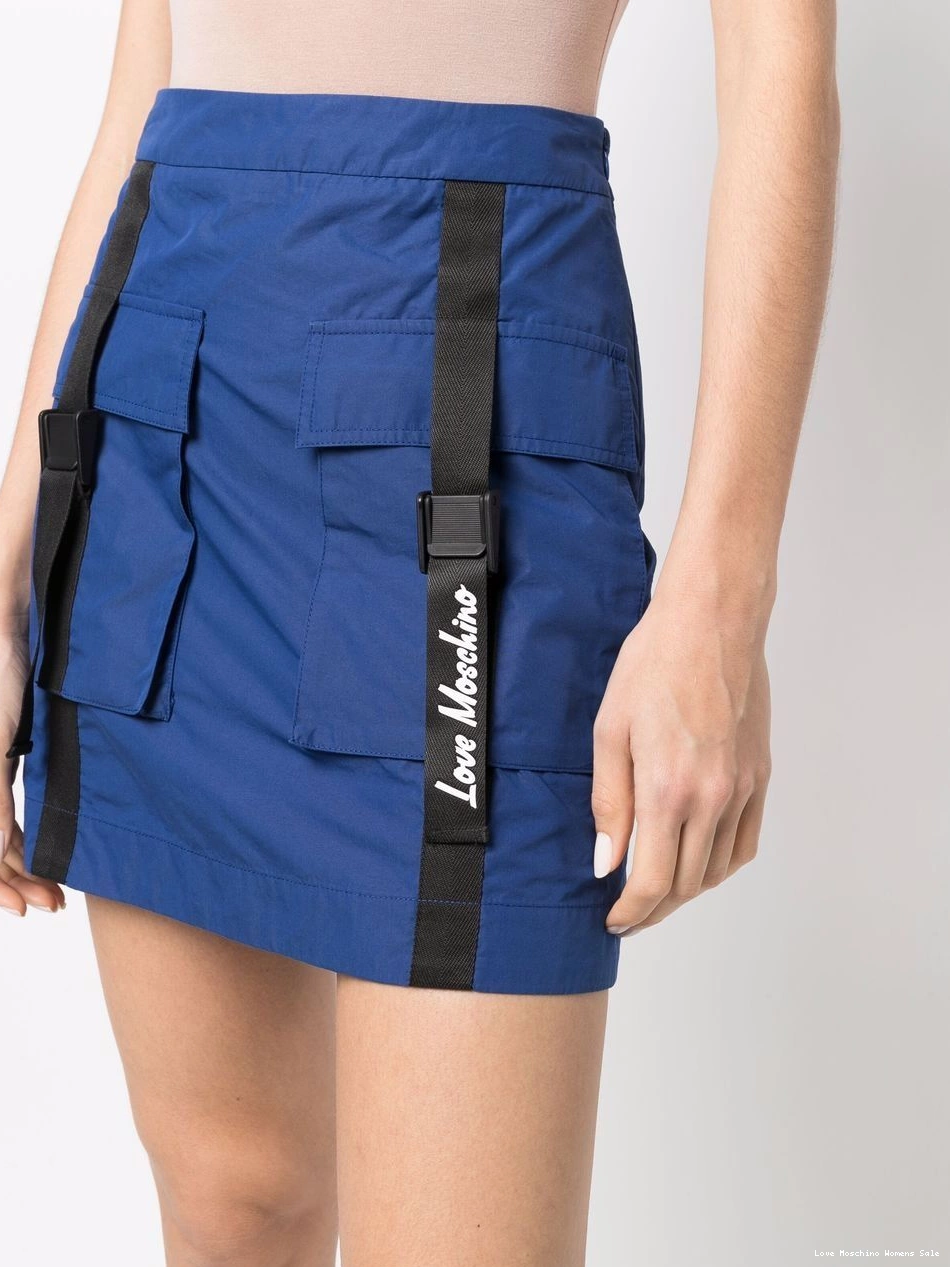 Affordable skirt high-waisted Moschino Women cargo Love 0320