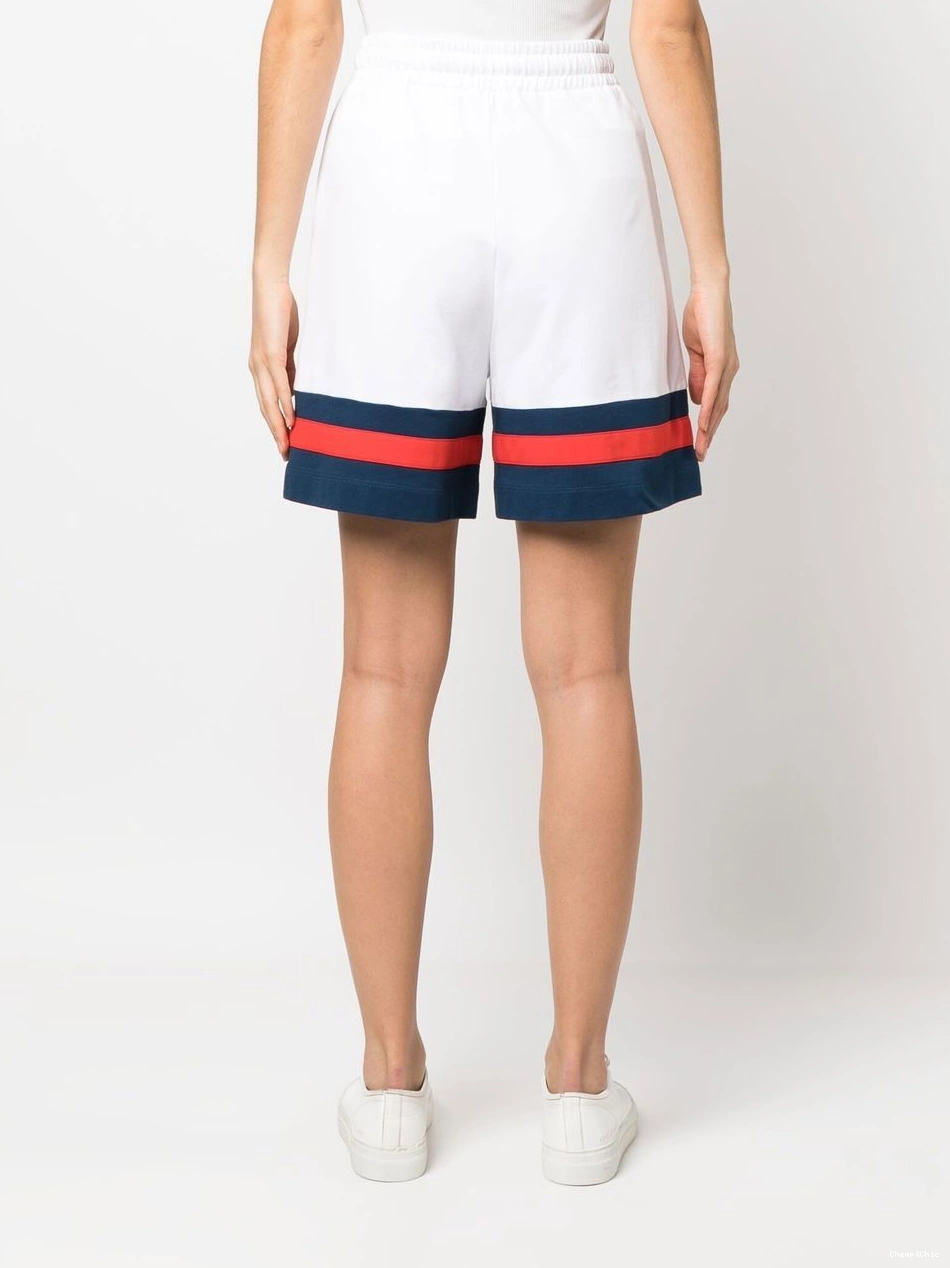 Affordable Moschino Women stripe-detail Love shorts 0307