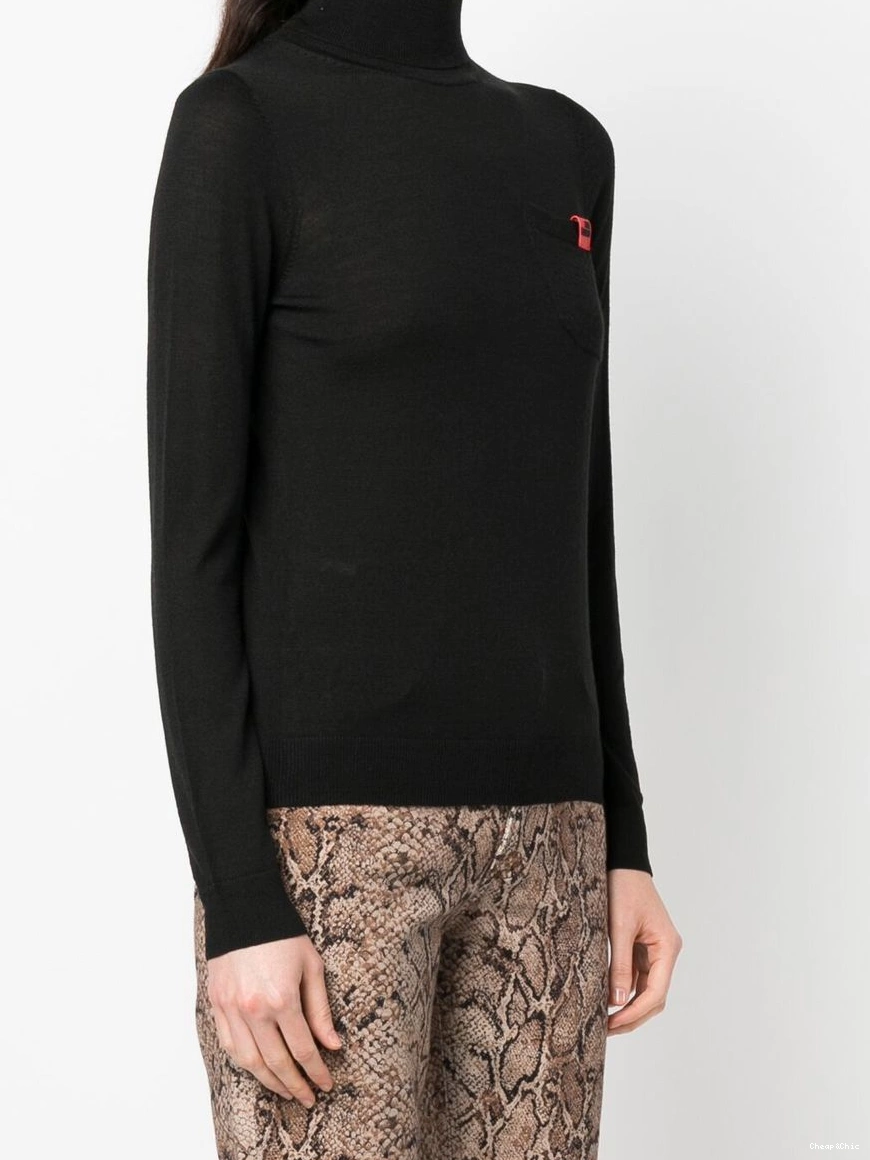 Affordable jumper neck logo-patch Women Love Moschino high 0322