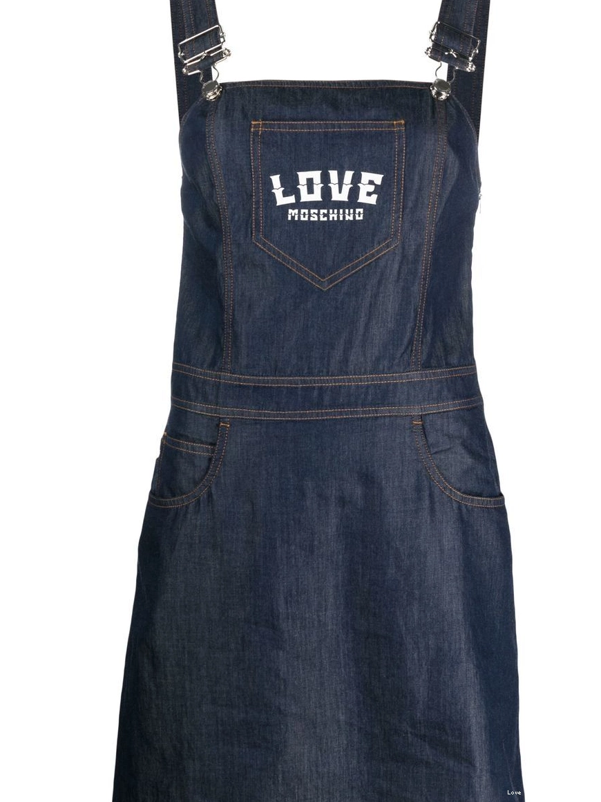 Moschino logo-print Love Women dress 0321