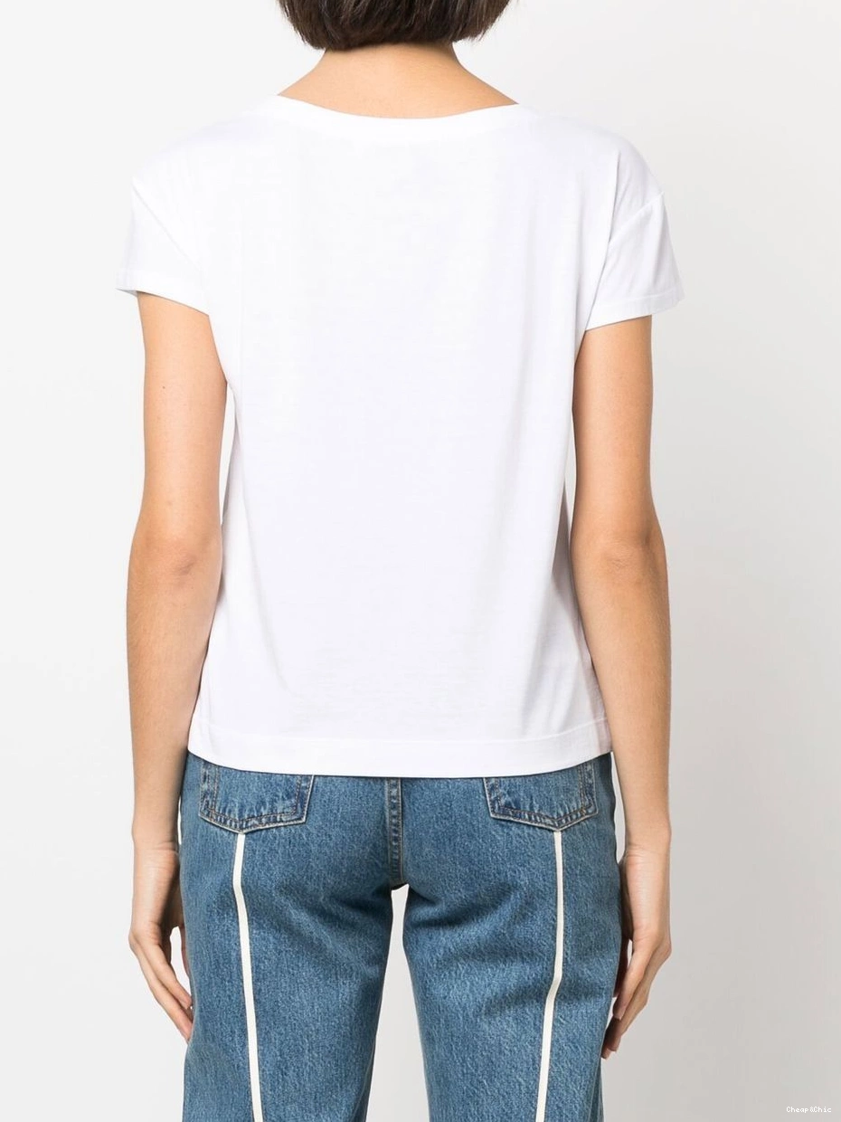 Affordable logo-print short-sleeve Love T-shirt Moschino Women 0320