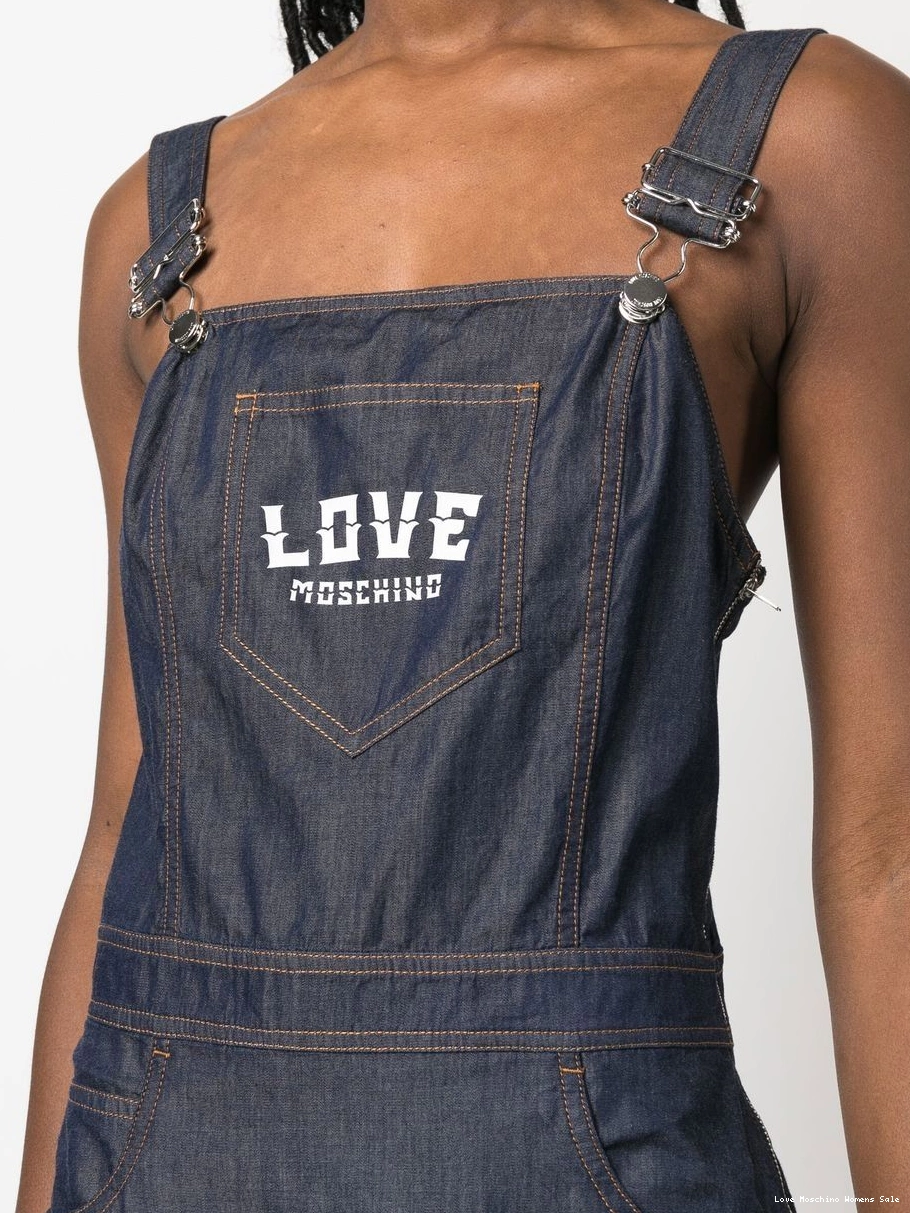Cheap Moschino logo-print Love Women dress 0321