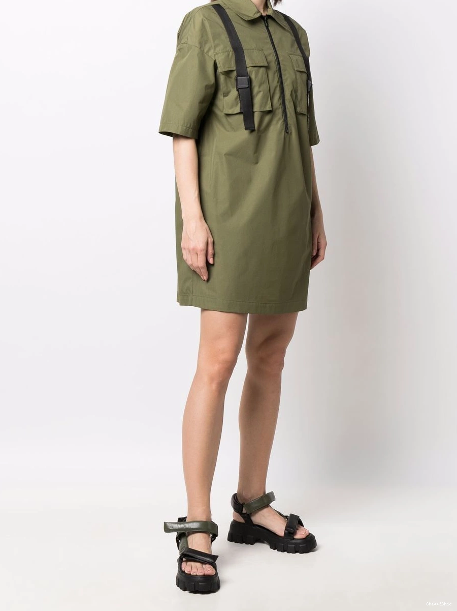 Cheap Love Moschino dress Women zip-up cotton-blend 0316