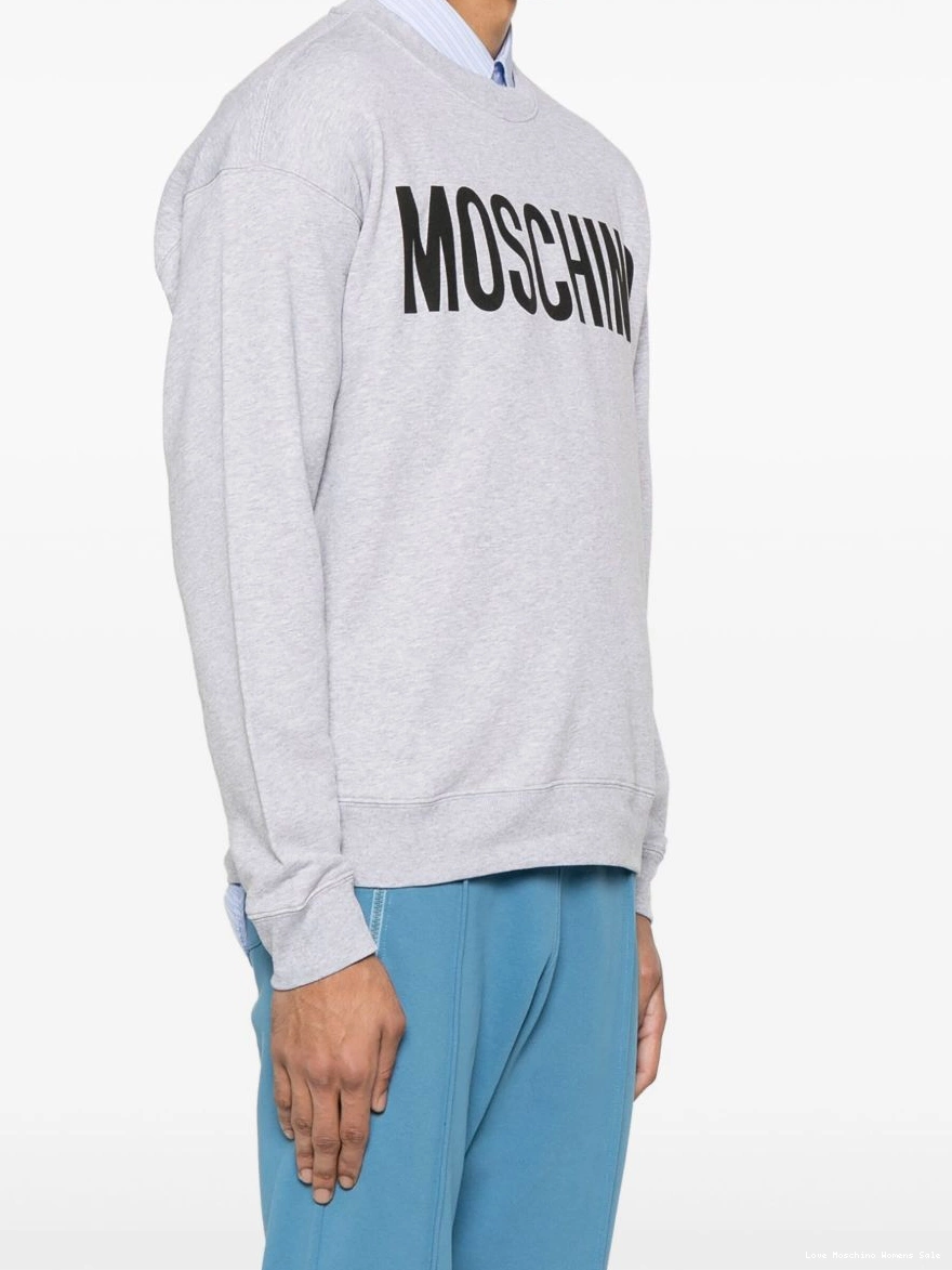 Affordable logo-print sweatshirt Moschino Women Love 0305