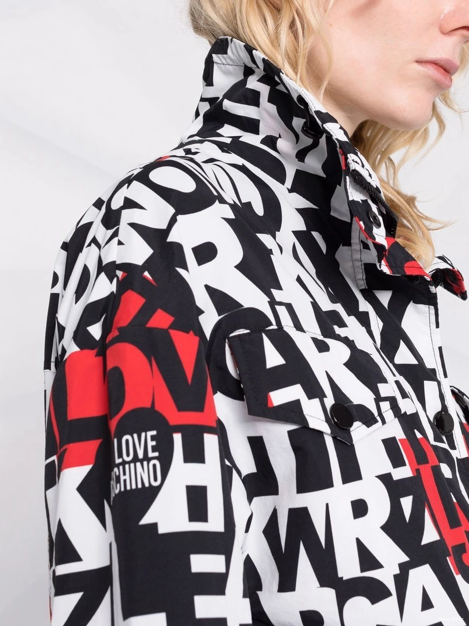 Affordable jacket Love Moschino Women alphabet-print 0316